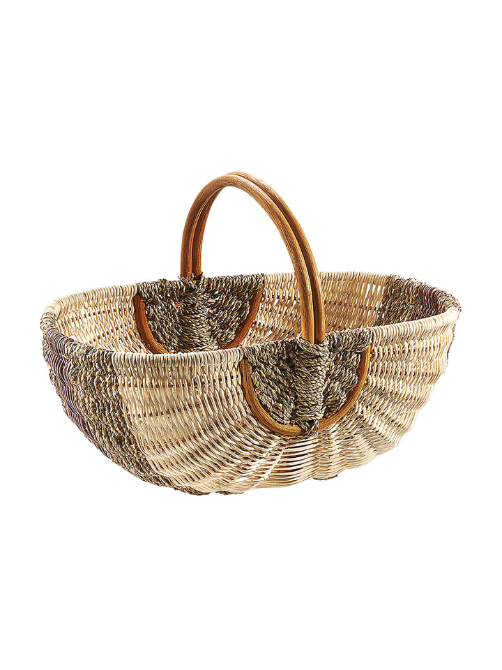kobolo Einkaufskorb BROWNREEDBIN in Braun günstig kaufen onesize