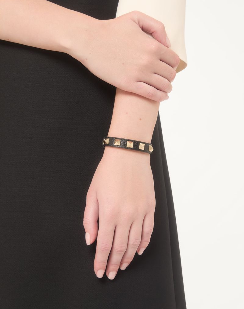 Pulseira de couro Rockstud