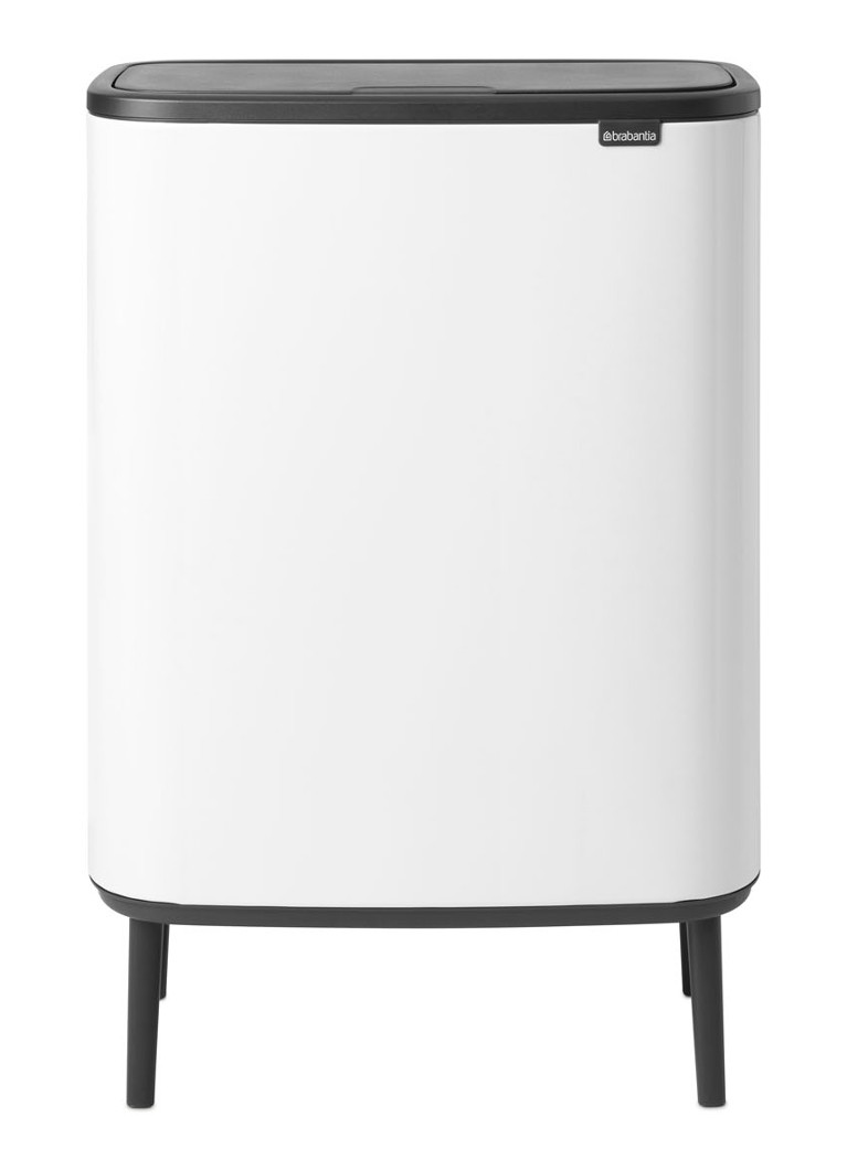 Brabantia Bo Touch Bin Hi -roskakori kannella jaloilla 60 litraa