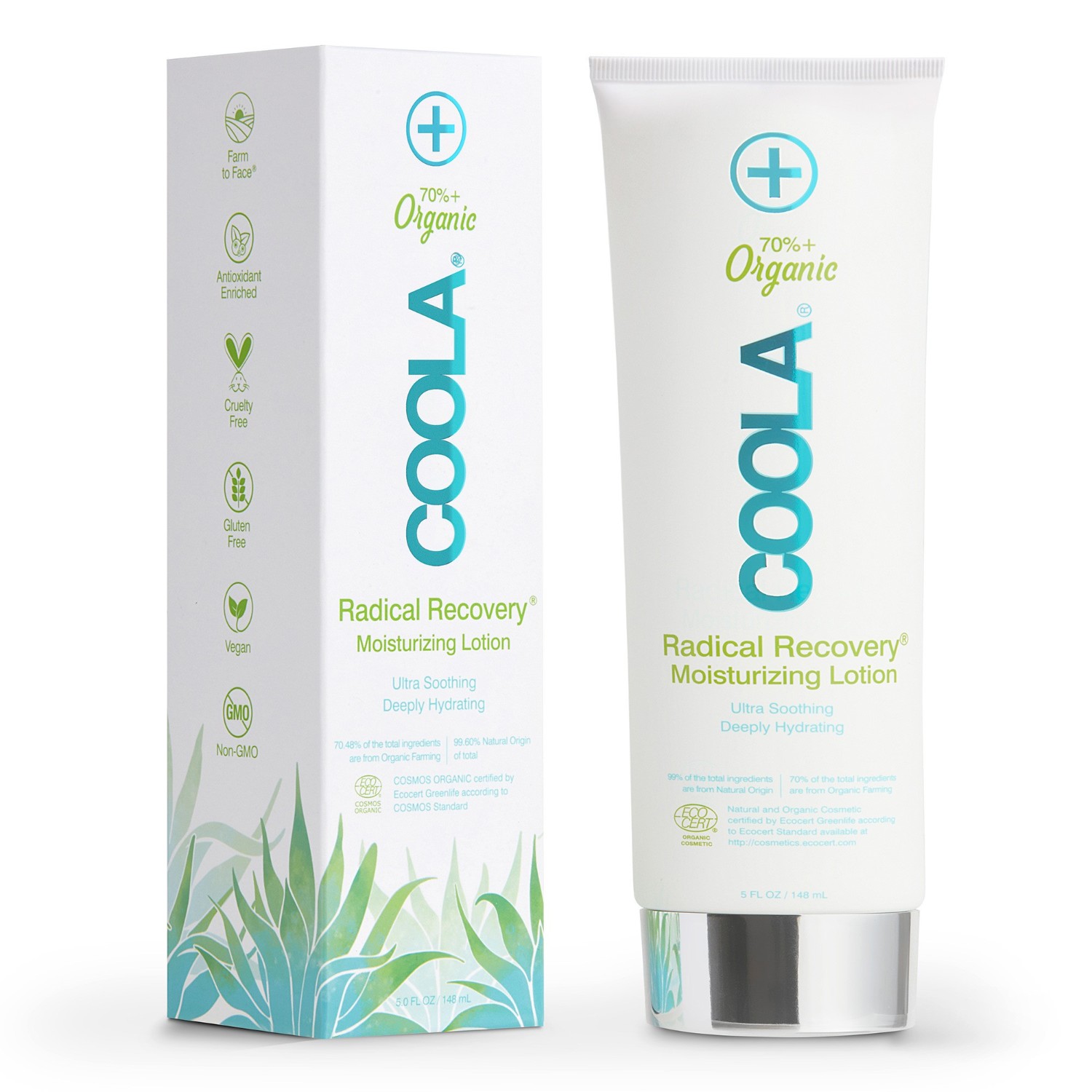 Coola Organic Aloe Vera és Rozmaring Napozás Utáni Hidratáló Testápoló
