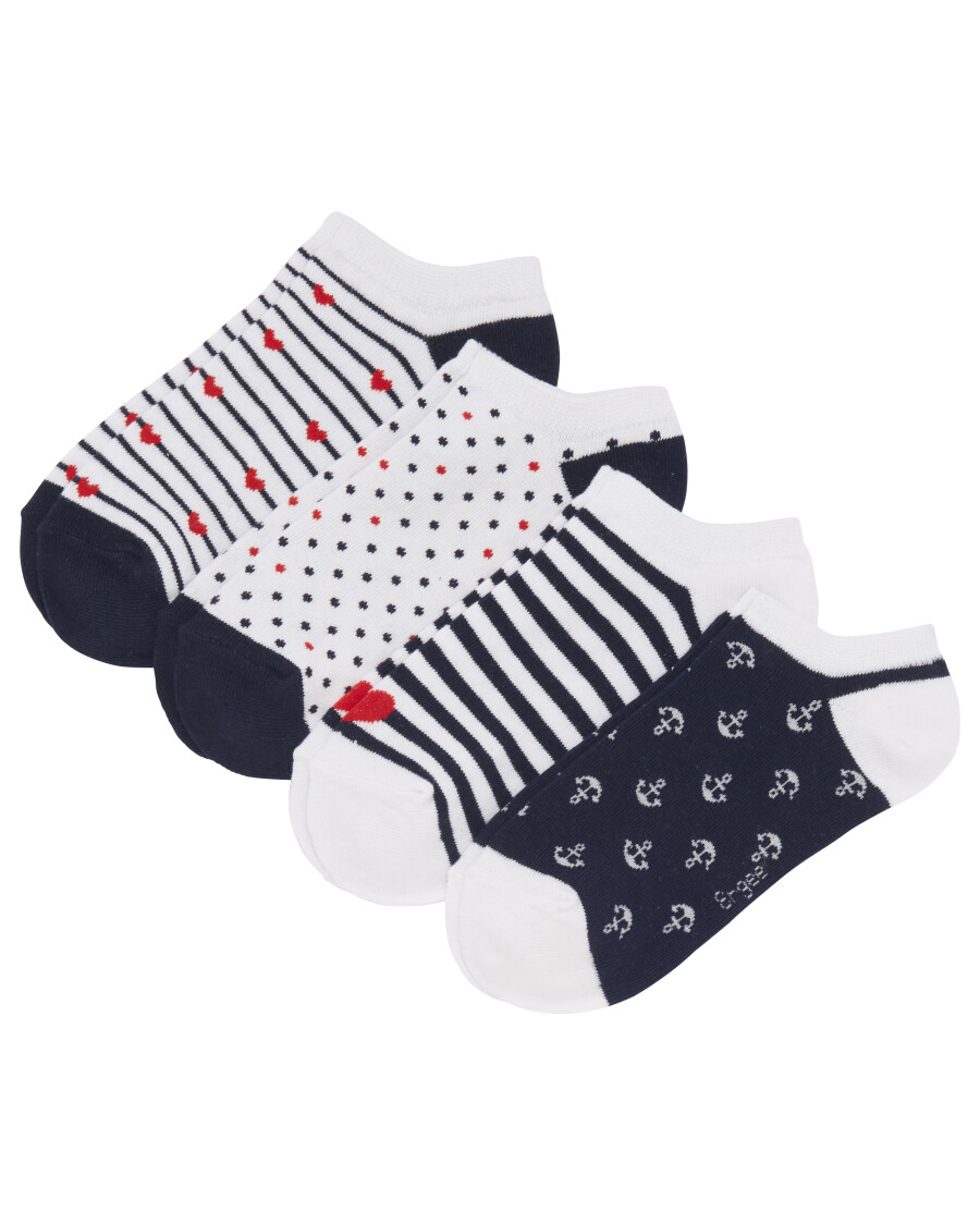Sneakersocken Muster