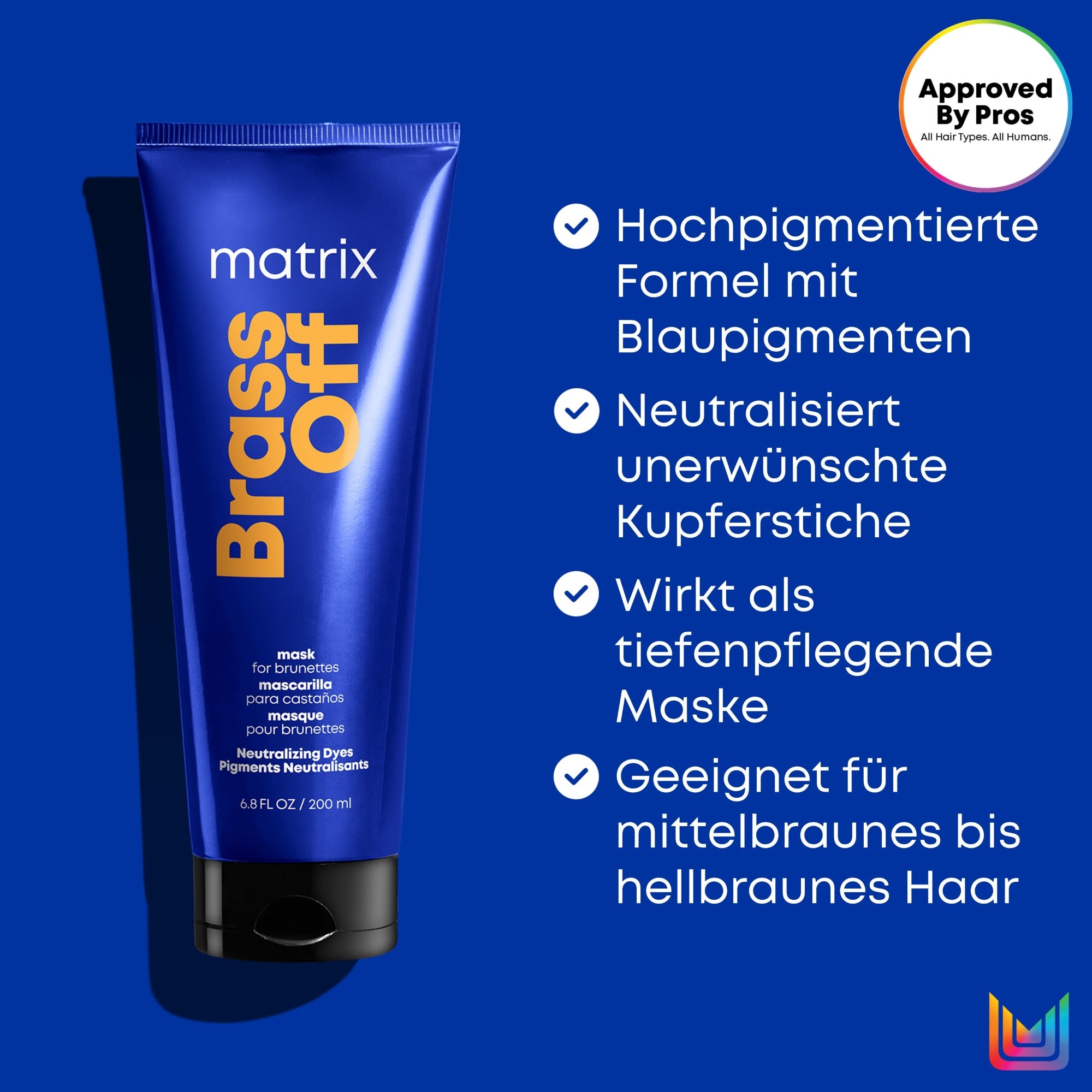 Matrix Brass Off Maske 200 ml