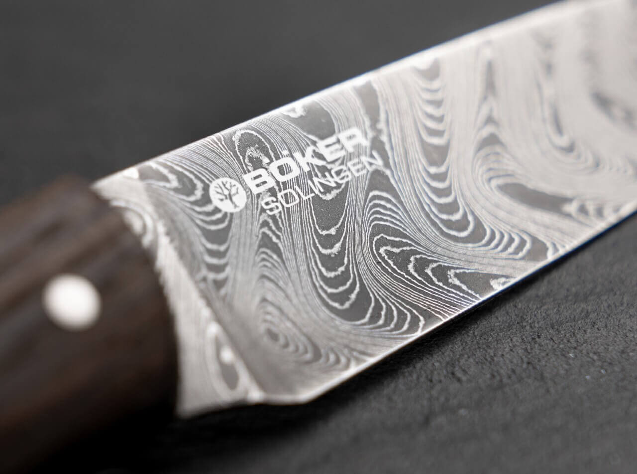 Damast Pure Räuchereiche Spickmesser