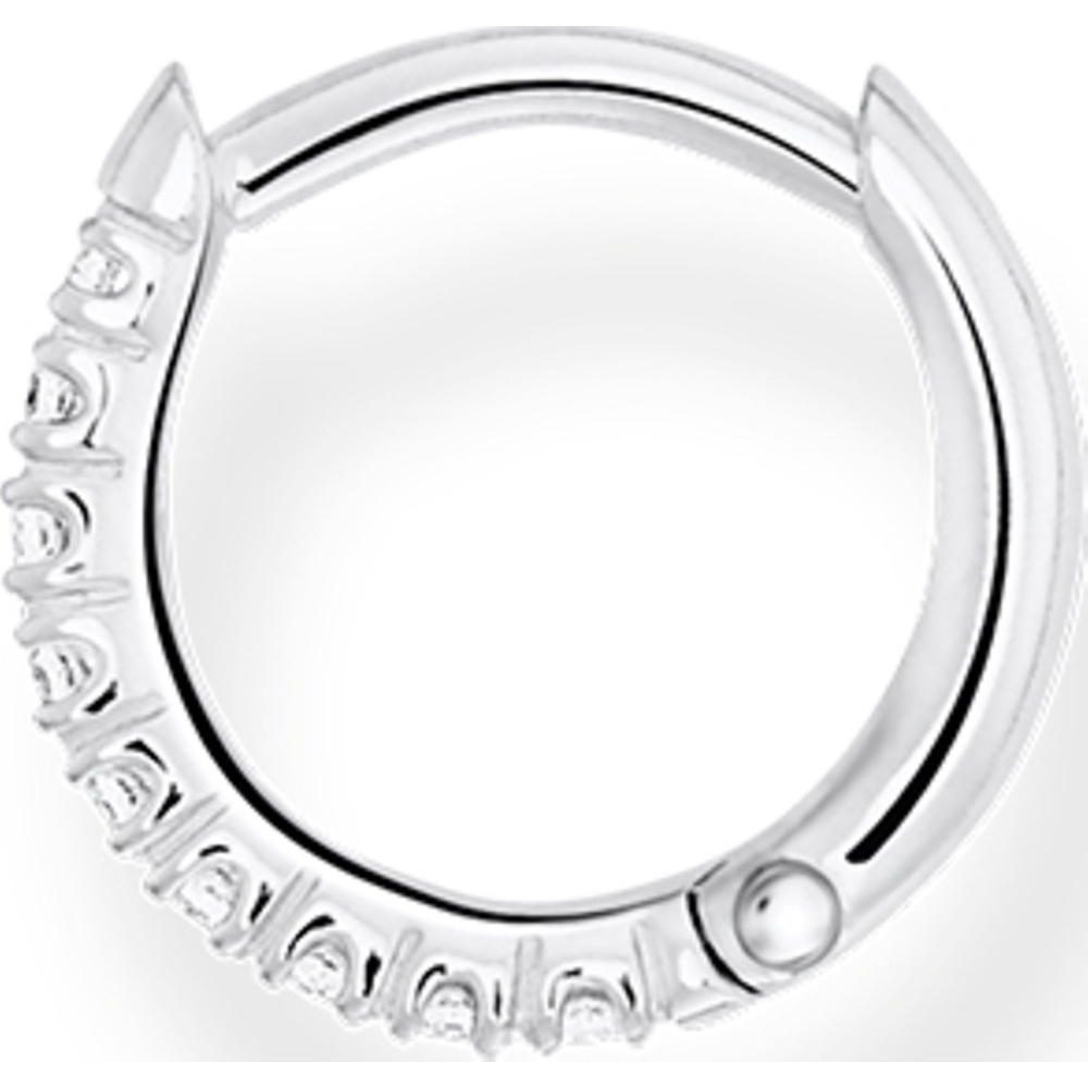 Thomas Sabo Boucle d'oreille unique 925 Argent Boucles d'oreilles