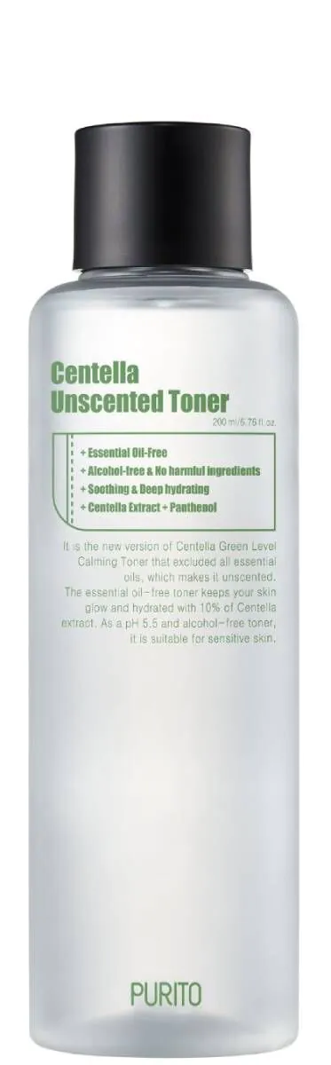Purito Centella Unscented tonik bez mirisa s ekstraktom Centella Asiatica