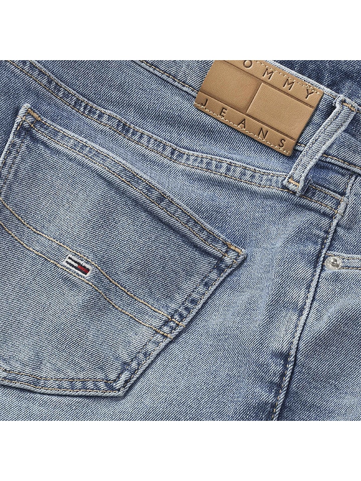 Tommy Hilfiger Jeans-Shorts in Blaugrau günstig kaufen