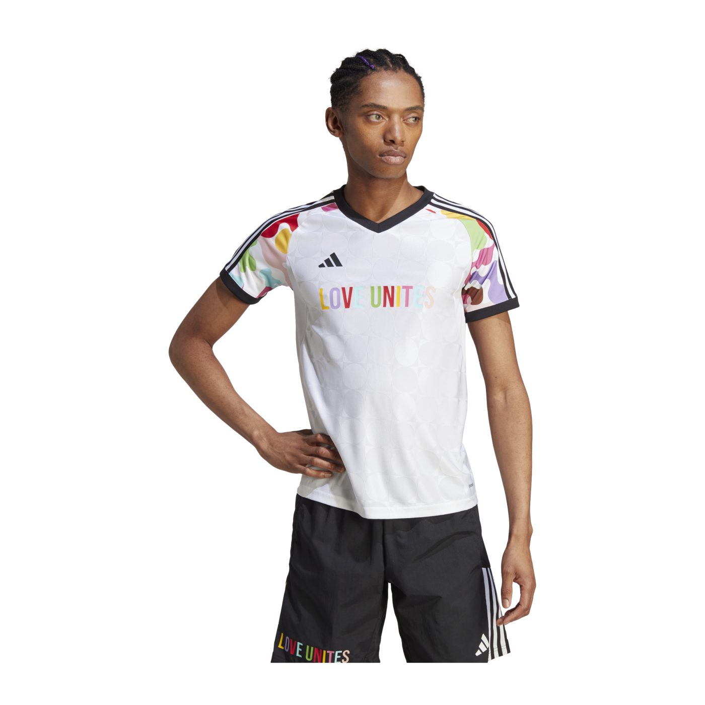 adidas Pride Tiro Trikot Damen Weiss
