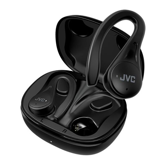 Căști intraauriculare JVC TWS SPORT HA-EC25T-BU Bluetooth, negre