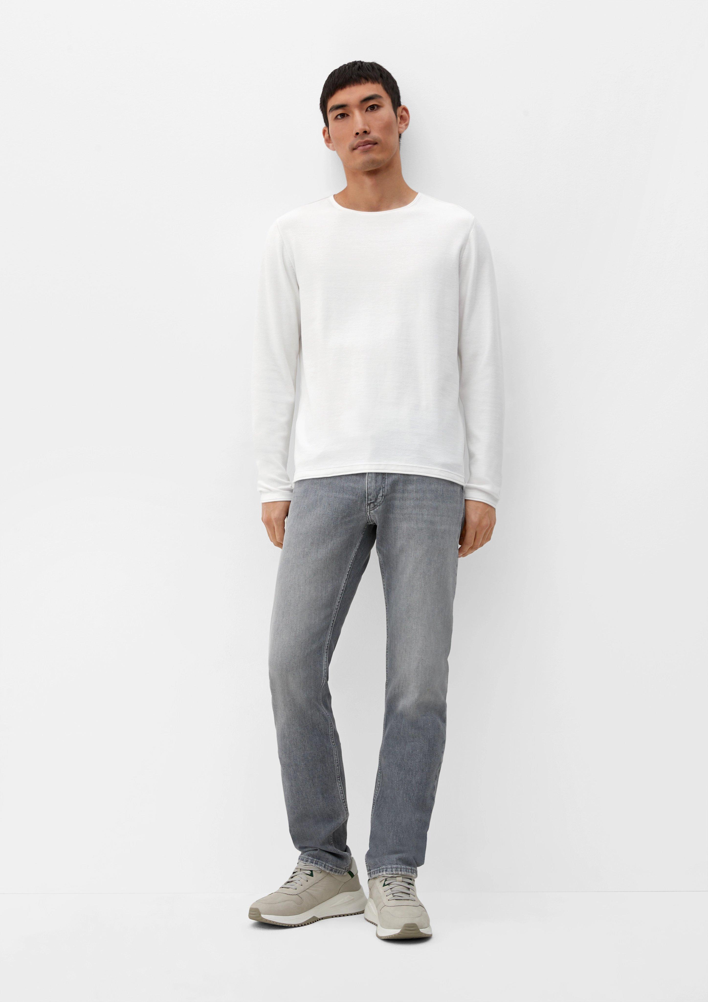 Pullover mit Rollsaumblende  2124525-0120