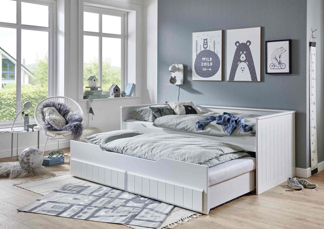 Relita Funktionsbett RONNY 2 Liegeflächen und 2 Schubladen