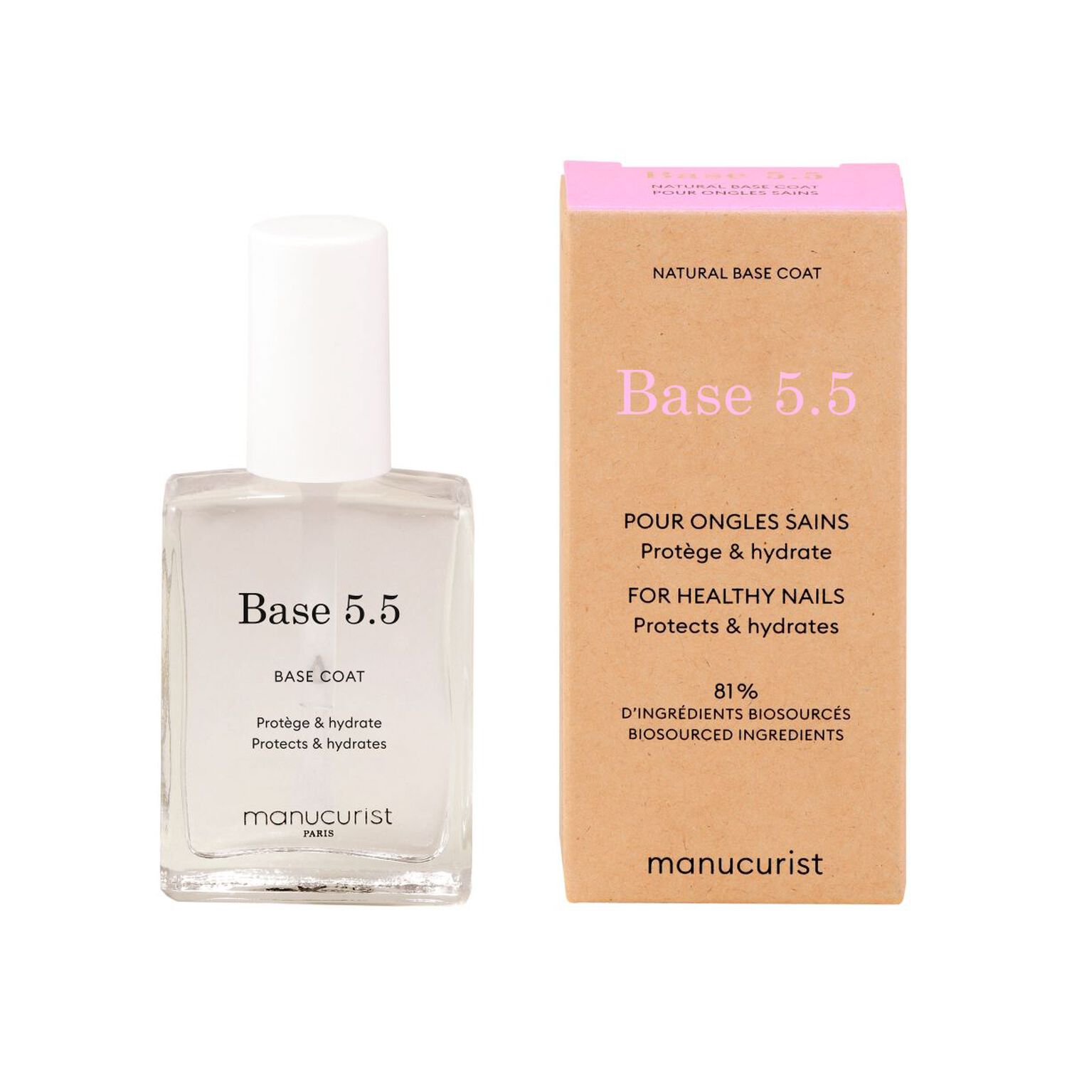 Manucurist Base 5.5 Protège et Hydrate 15 ml