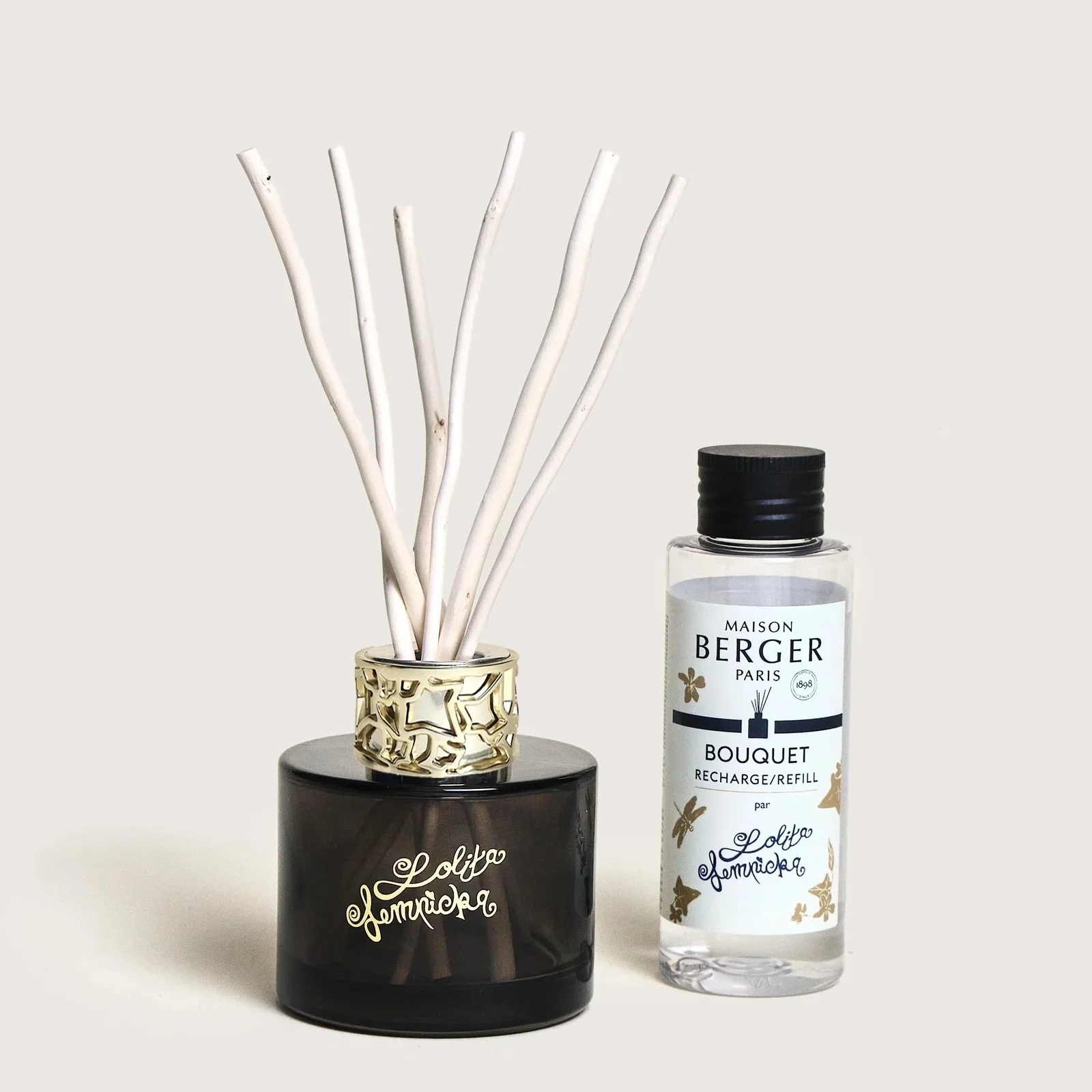 LOLITA LEMPICKA Duftbukett - Duo Minibukett og Svart Spray - Parfymediffuser, Parfymediffuser