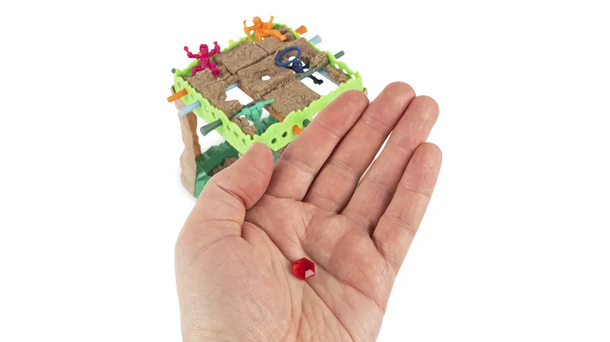 Spin Master Games - Rubinjagd im Treibsand, das Abenteuerspiel mit original Kinetic Sand