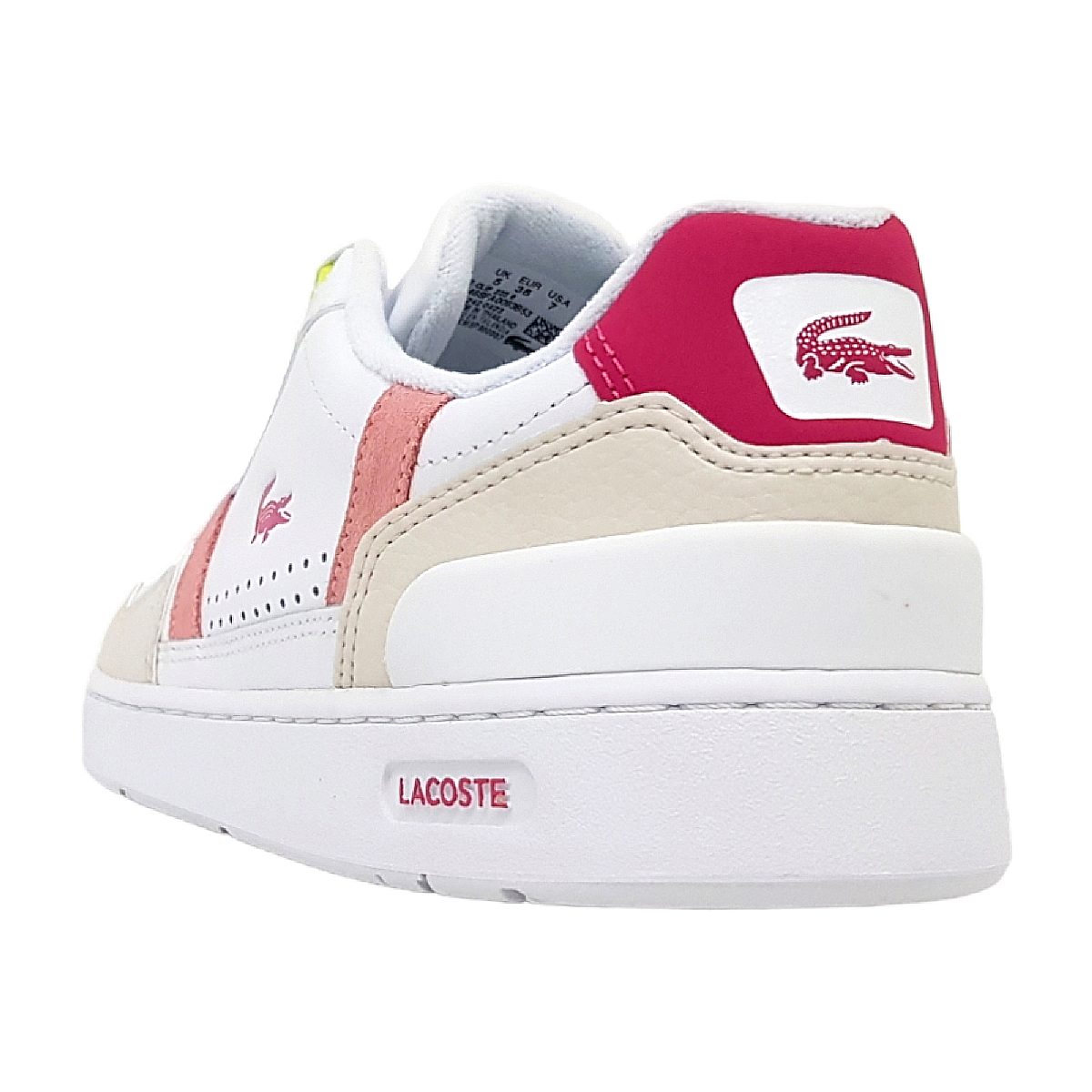 Lacoste T-Clip 223 6 SFA 46SFA0093B53 Weiß white/ pink