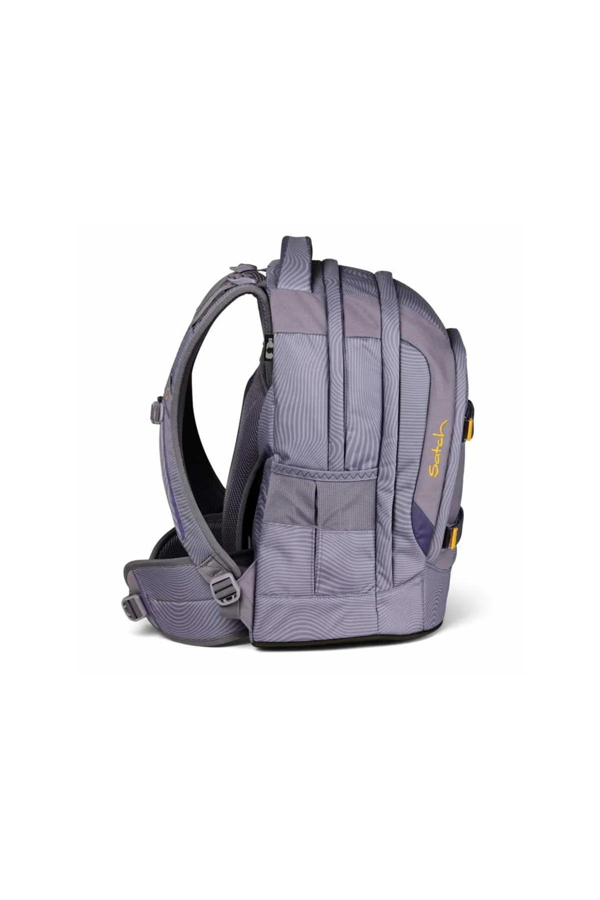 satch  Rucksack - Lila - Unifarben