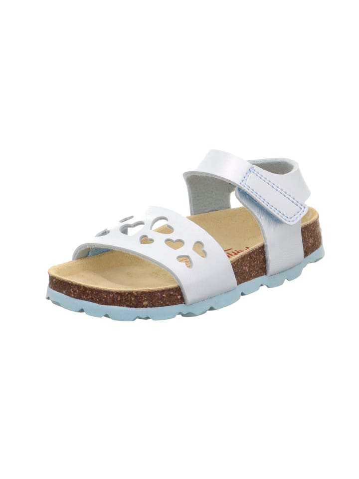 superfit Tieffußbett Sandale FUSSBETTPANTOFFEL in Hellblau günstig kaufen