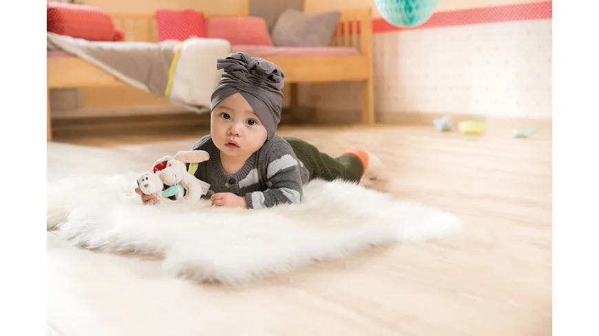 NICI Pärchen Greifling Hase Tilli & Bär Taps mit Rassel 37877