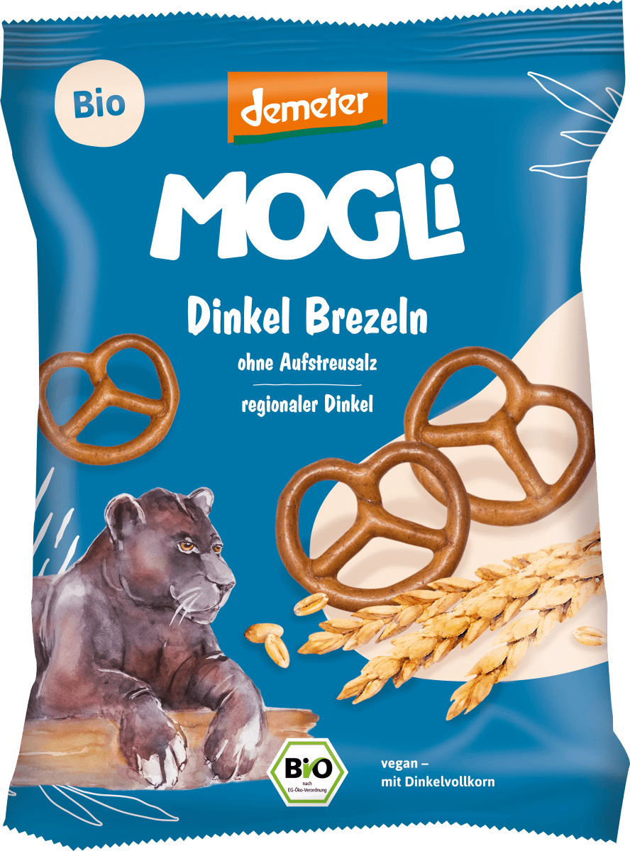 Kindersnack Knabber Gebäck Dinkel Brezeln ab 3 Jahren, 50 g