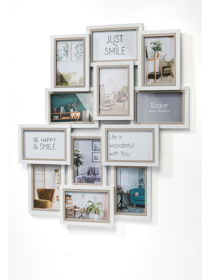 kobolo Bilderrahmen Collage BIG12 in Weiß günstig kaufen onesize