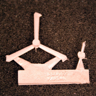 Warrior Helicopter weapon/blade sprue