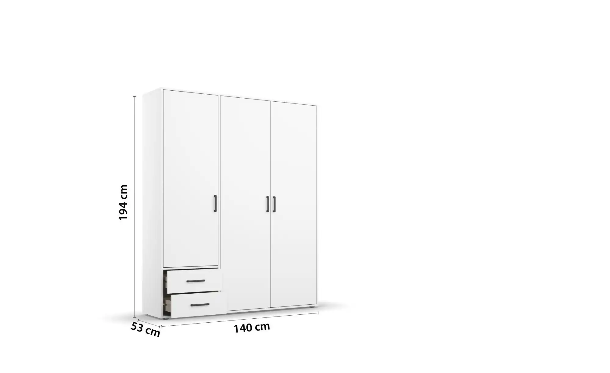 Drehtürenschrank Yarm