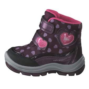 Geox B Flanfil Girl Klett Boots in lila