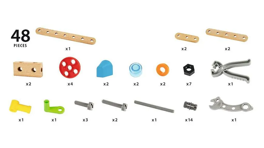 BRIO Builder - Box 49 tlg. - Das kreative Konstruktionsspielzeug aus Schweden