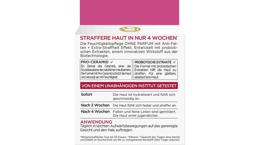 L'Oréal Paris Gesichtscreme Revitalift Feuchtigkeitspflege ohne Prafum 50 ml