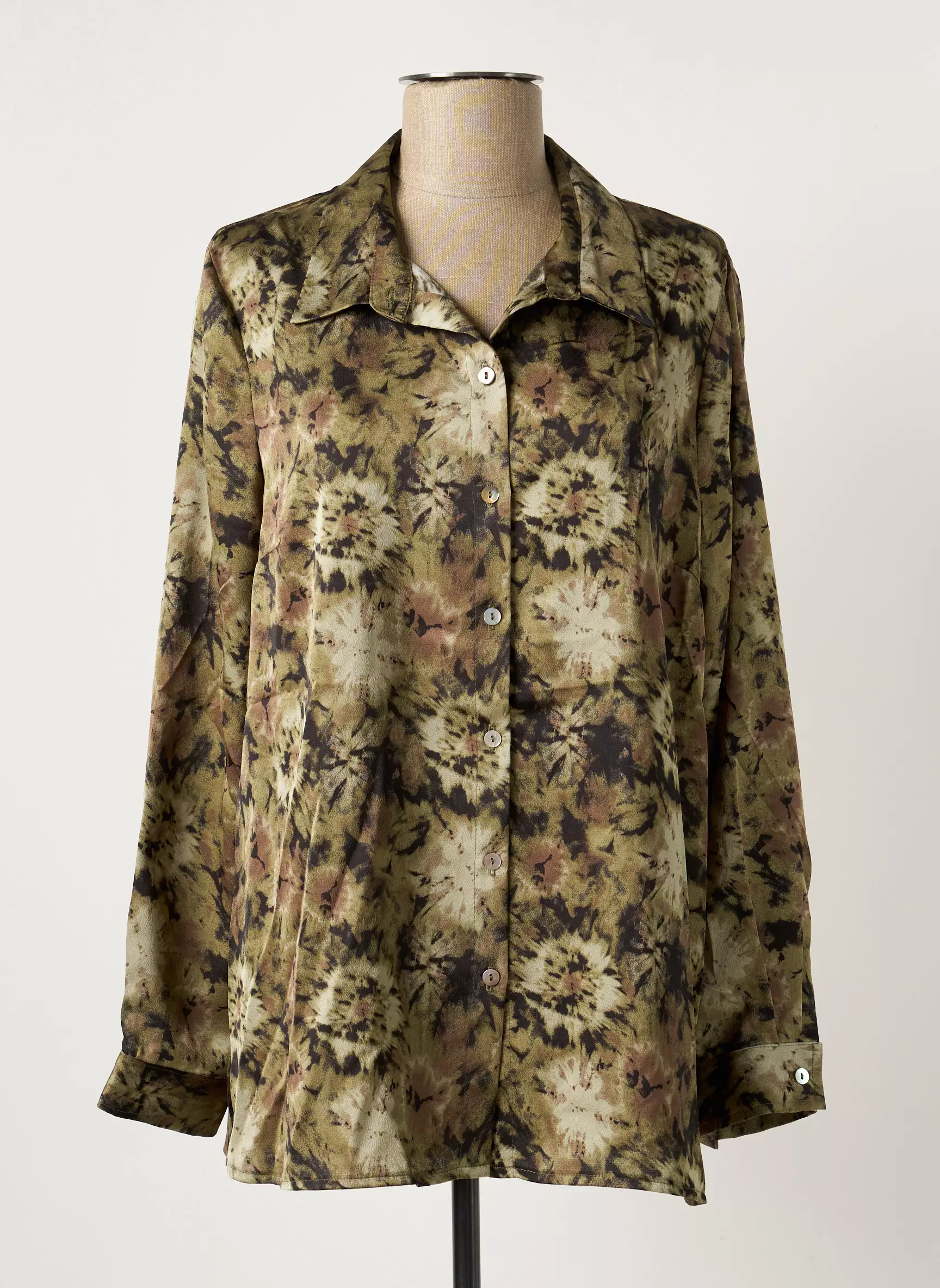 Lauren Vidal Chemisiers Femme couleur vert