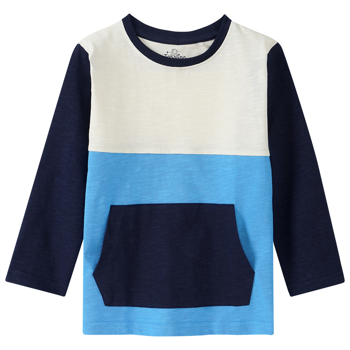 Jungen Langarmshirt mit Flammgarn