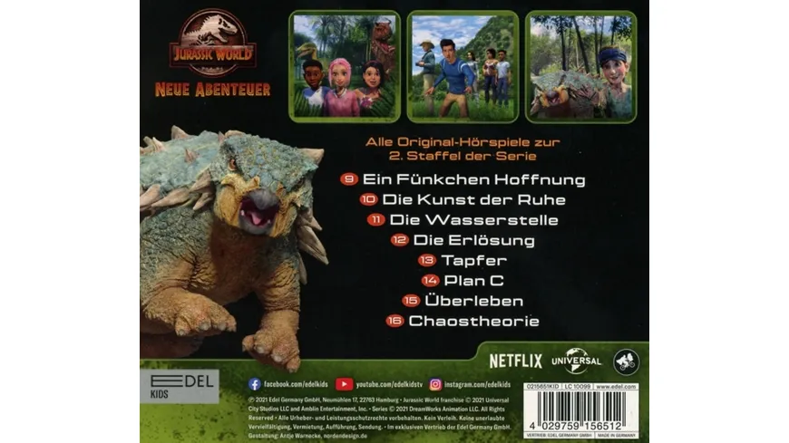 Staffelbox 2 Jurassic World-Neue Abenteuer