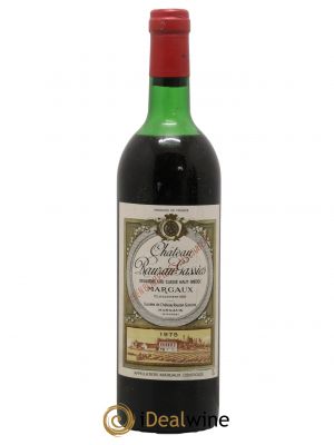 Château Rauzan-Gassies 2ème Grand Cru Classé  1975 - Lot de 1 Bouteille