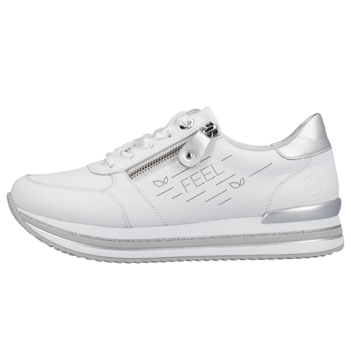Remonte D1313 Sneaker Low weiss
