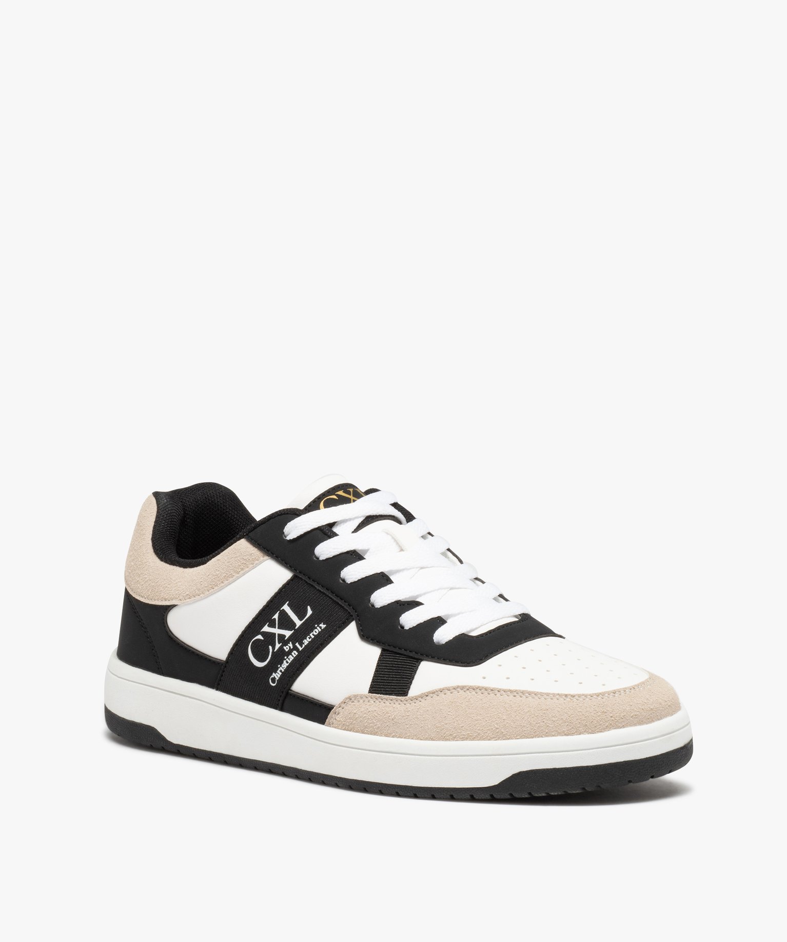 Baskets homme multicolore à lacets - CXL by Christian Lacroix blanc | GEMO
