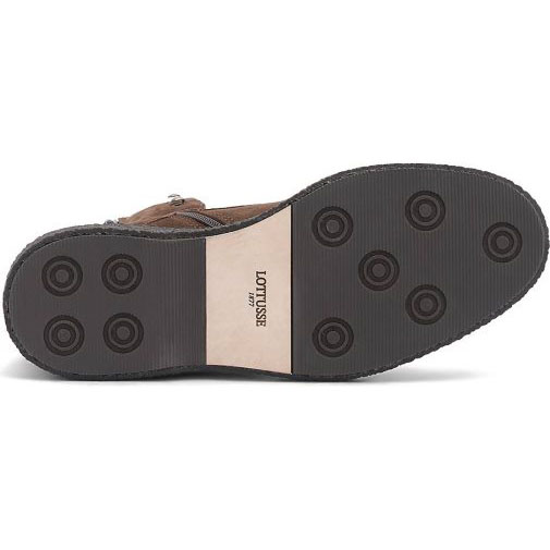 Lottusse Braune Kalb Wildlederstiefel