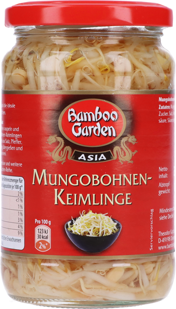 Bamboo Garden Mungbohnenkeimlinge