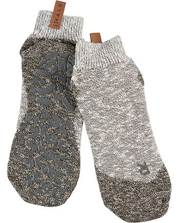 Falke, Serie Lodge HP, Socken, Baumwolle, grau meliert