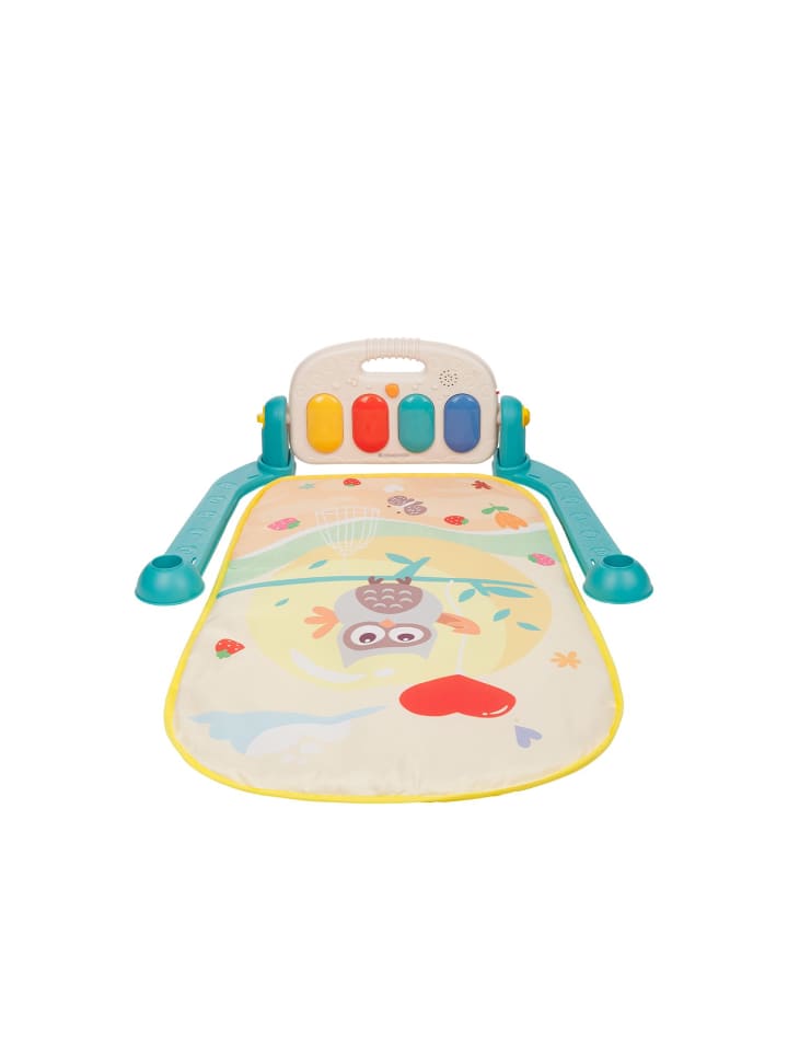 Kikkaboo Krabbeldecke Happy Owl in grün günstig kaufen onesize