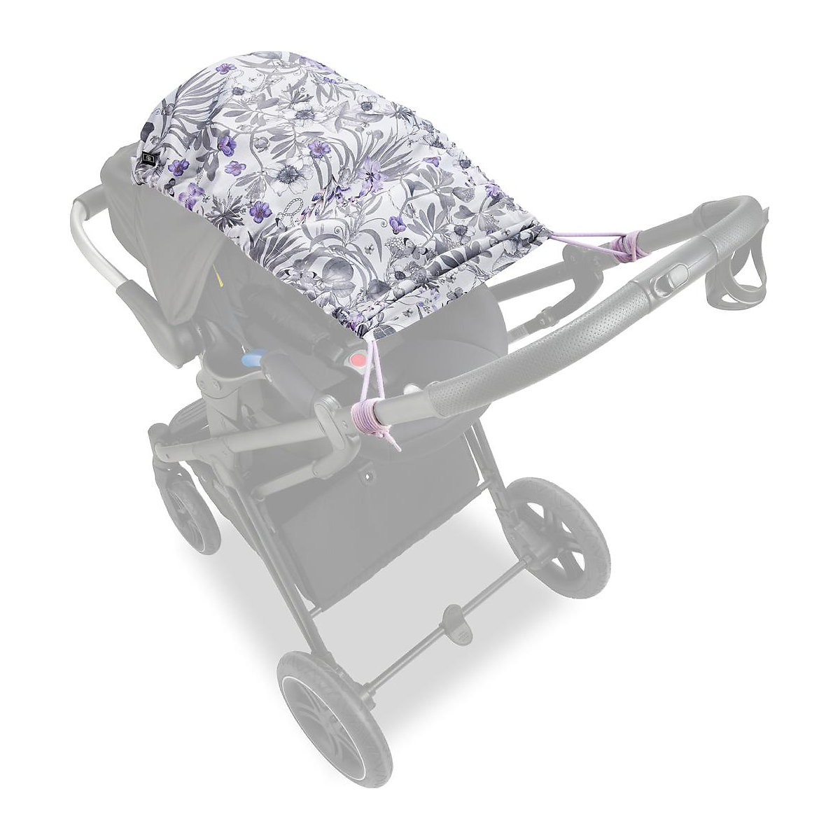 Sonnensegel Minnie Mouse, Floral Grey