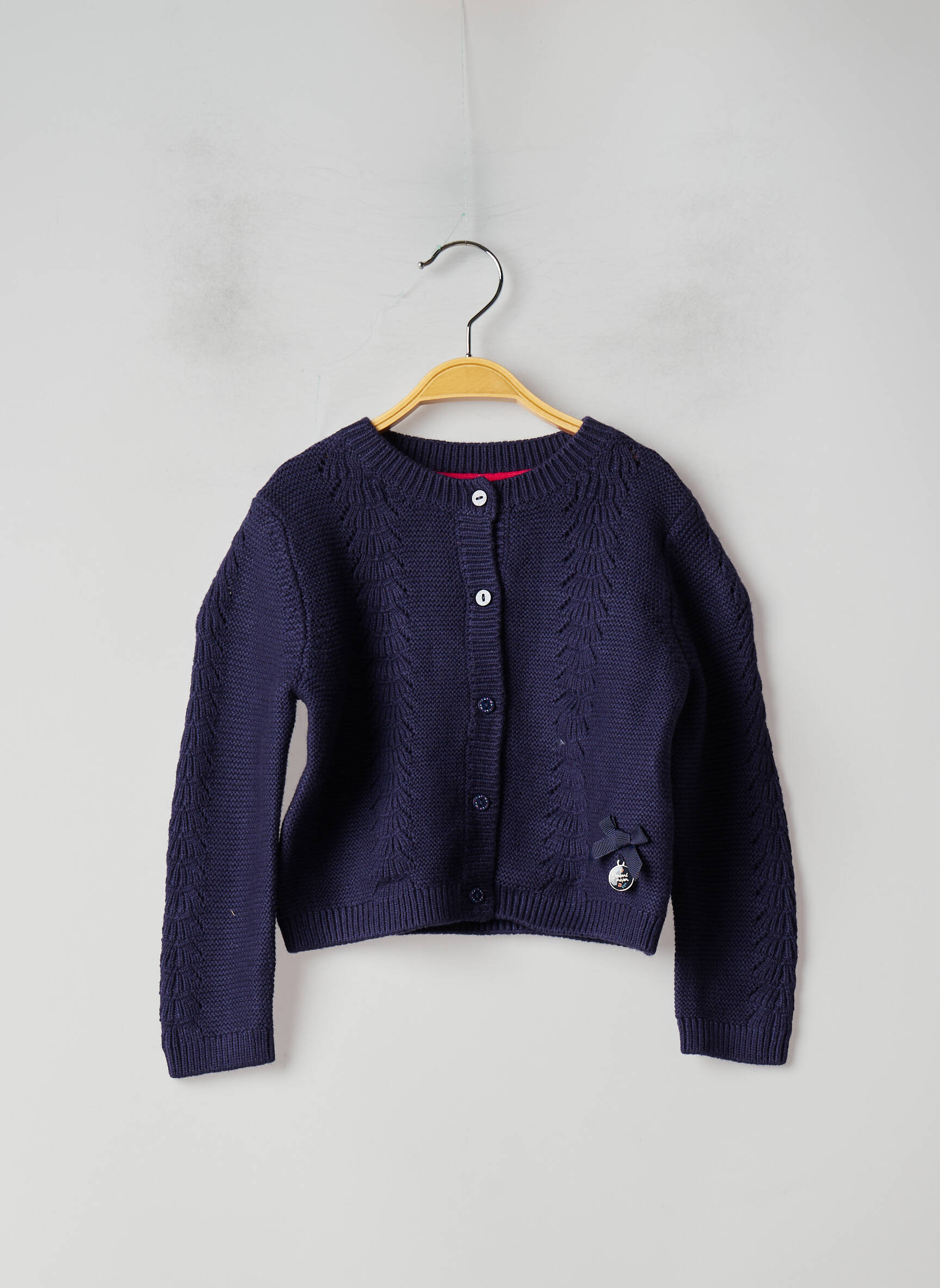 Sergent Major Cardigans Fille couleur bleu