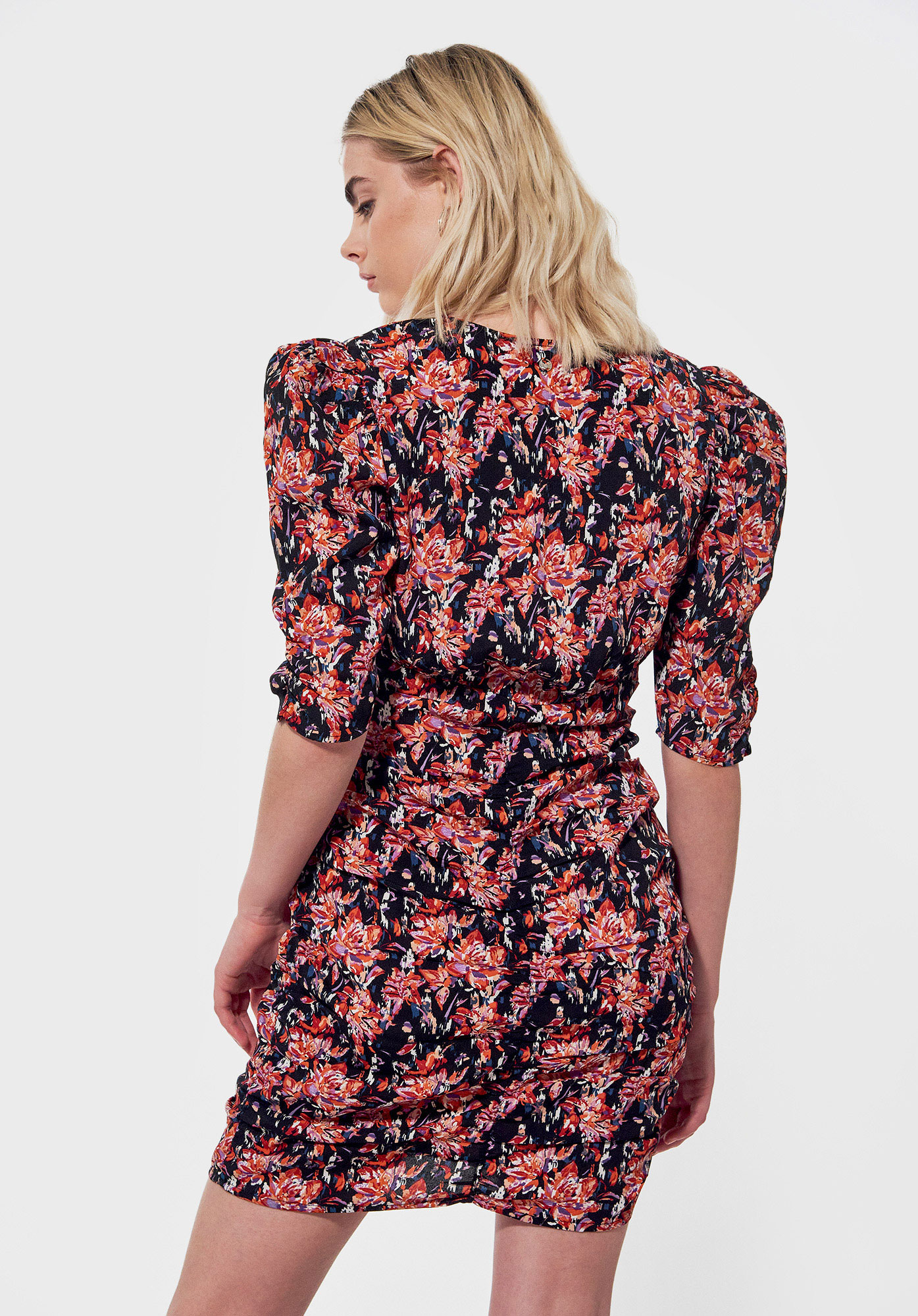 VISTA  Robe cintrée Femme fleurie