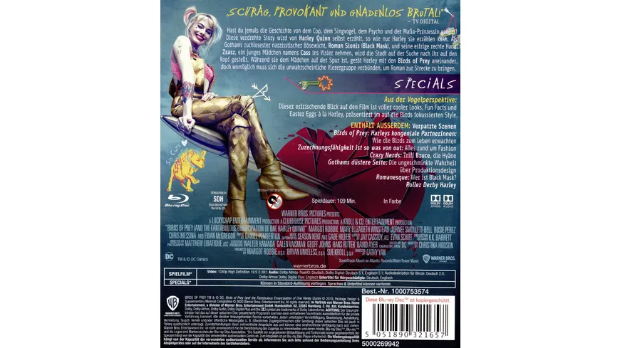 Birds of Prey - The Emancipation of Harley Quinn