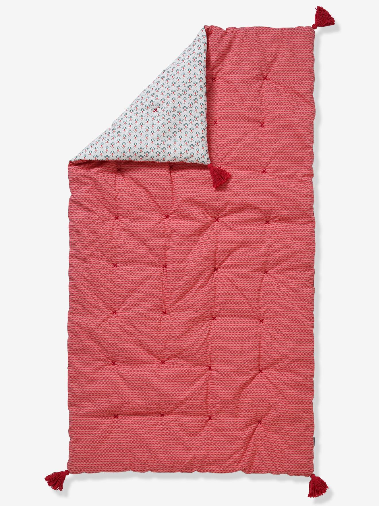 Vertbaudet Kinder Steppdecke INDIA - rosa/mehrfarbig