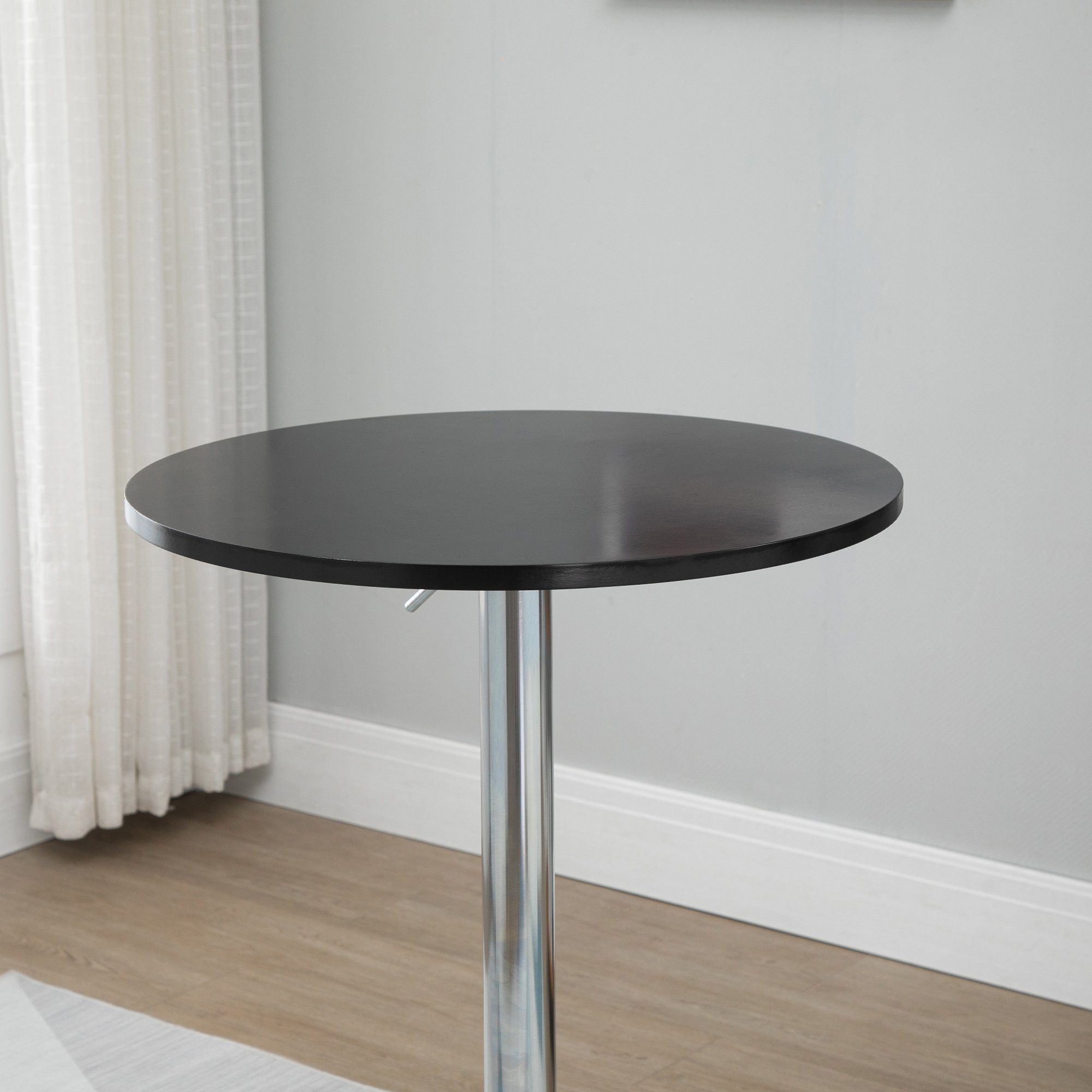 HOMCOM Bartisch Bartisch (Set, 1-St., Bartisch), Esstisch Drehtisch höhenverstellbarer Bistrotisch