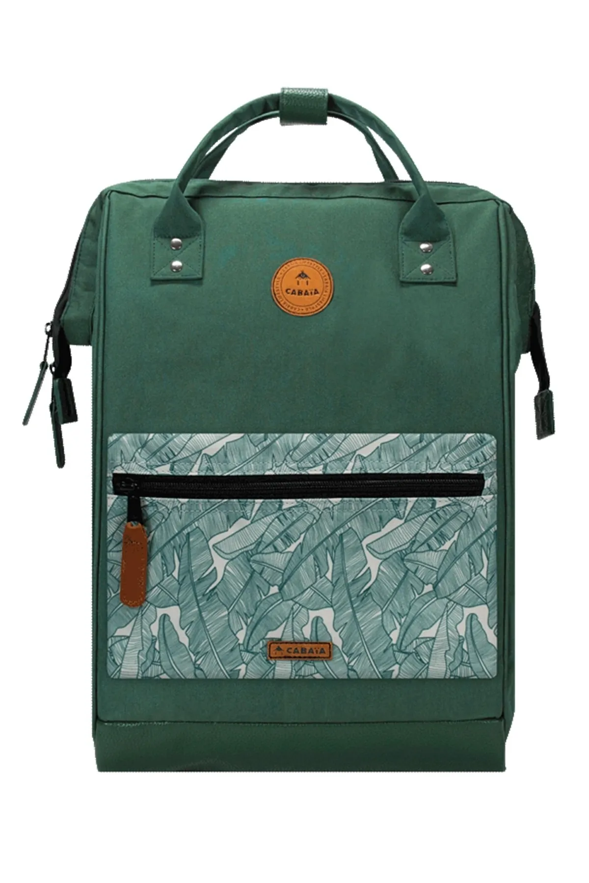 Cabaia  Rucksack - Grün - Unifarben