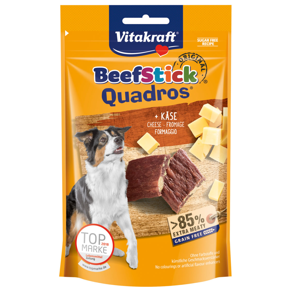 Vitakraft Hundesnack Beef-Stick Quadros Käse kaufen bei ZooRoyal