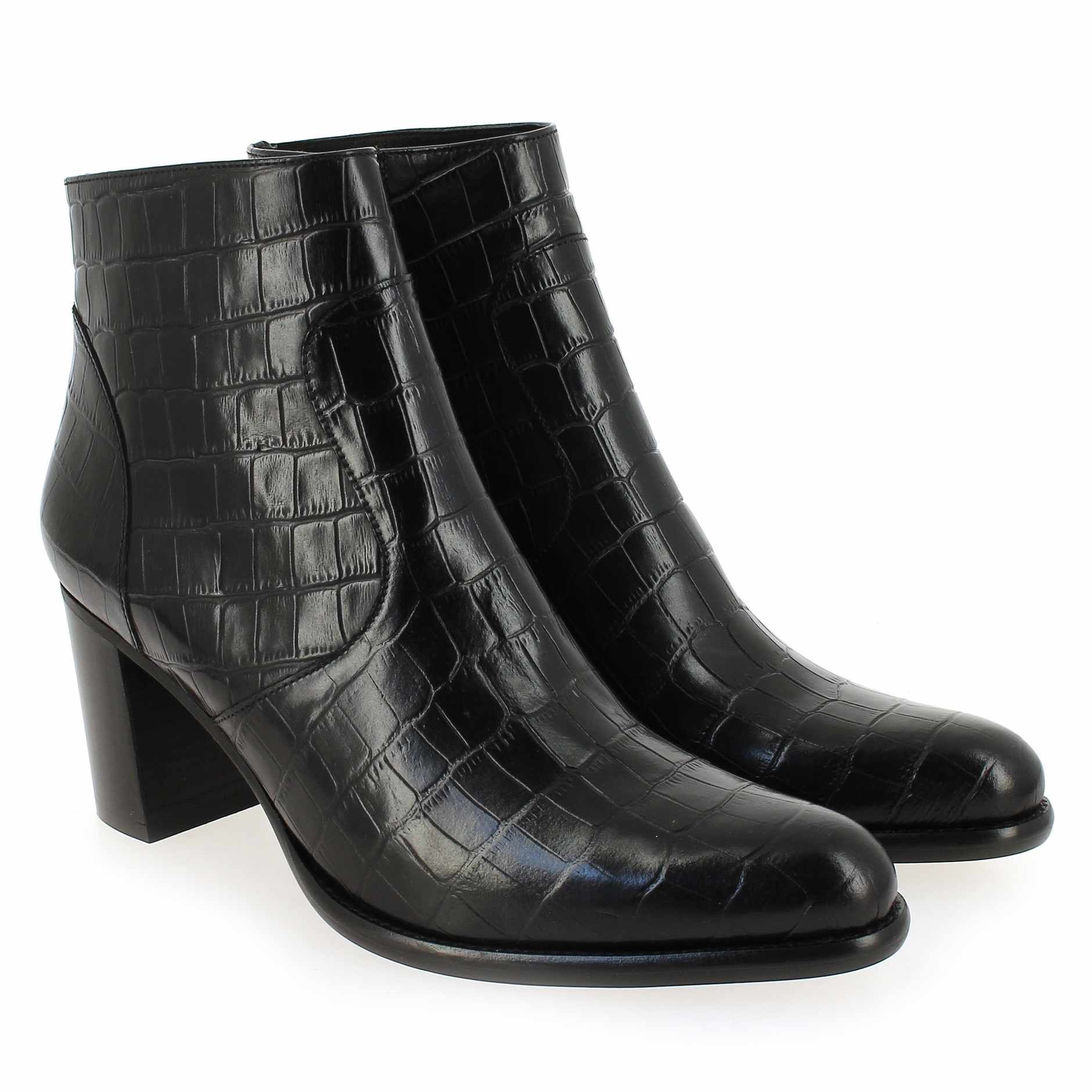 Janie Philip  PACA CROCO - Noir