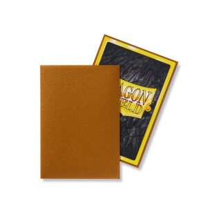 Dragon Shield Small Sleeves - Japanese Matte Gold (60)
