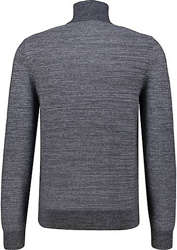 GANT Herren Strickjacke mit Merinowolle