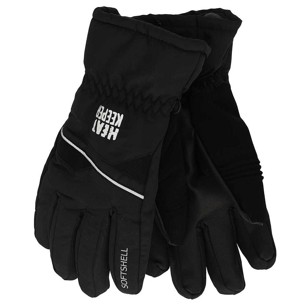Heat Keeper Schwarze Herren Pro Ski-Handschuhe